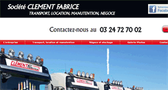 Desktop Screenshot of clementfabrice.com