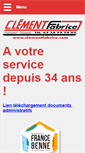 Mobile Screenshot of clementfabrice.com